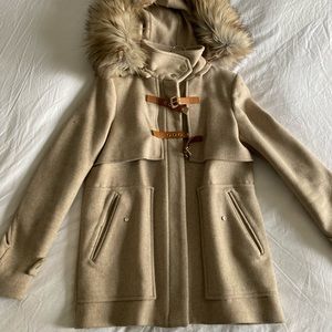 Zara beige coat